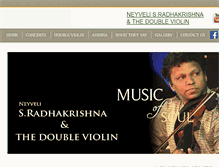 Tablet Screenshot of doubleviolin.com